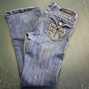 L.A. idol Women's Blue Jeans